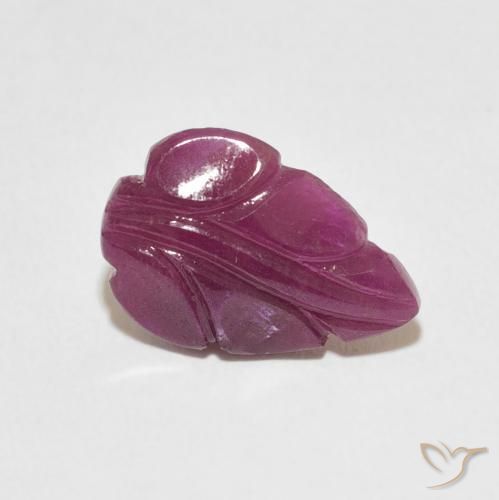 Rubis Rouge framboises naturelle Fantaisie, 3.05 ct, Opaque