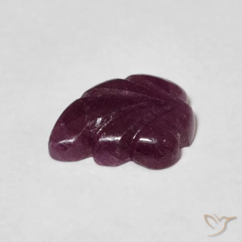 Rubis Rouge framboises naturelle Fantaisie, 1.47 ct, Opaque
