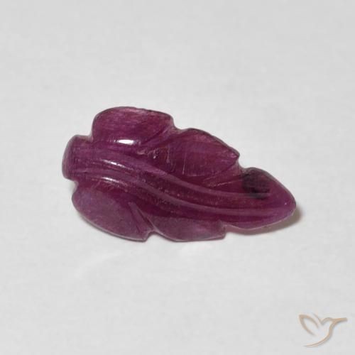 Rubis Violet rougeâtre naturelle Fantaisie, 1.35 ct, Opaque
