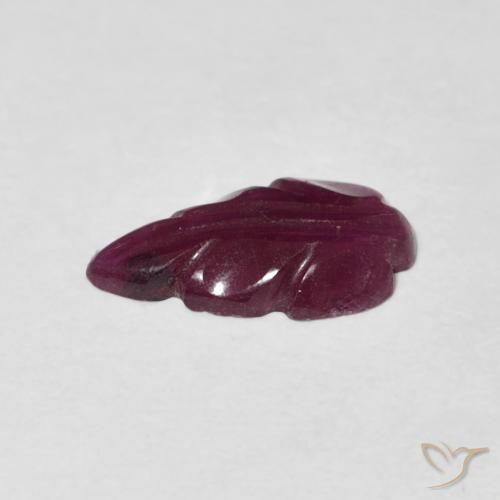 Rubis Violet rougeâtre naturelle Fantaisie, 1.35 ct, Opaque