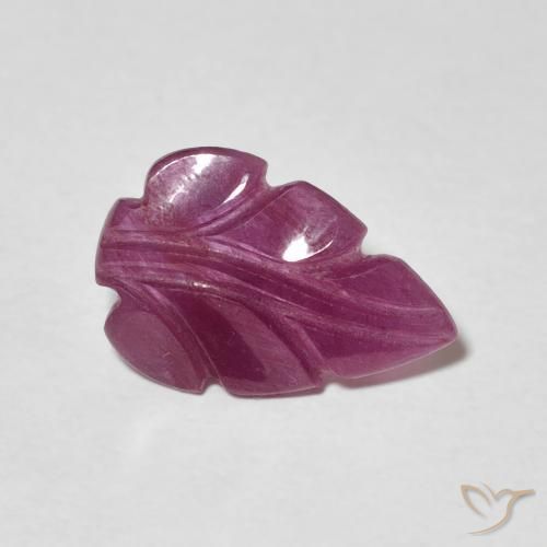 Rubis Violet rougeâtre naturelle Fantaisie, 1.66 ct, Opaque