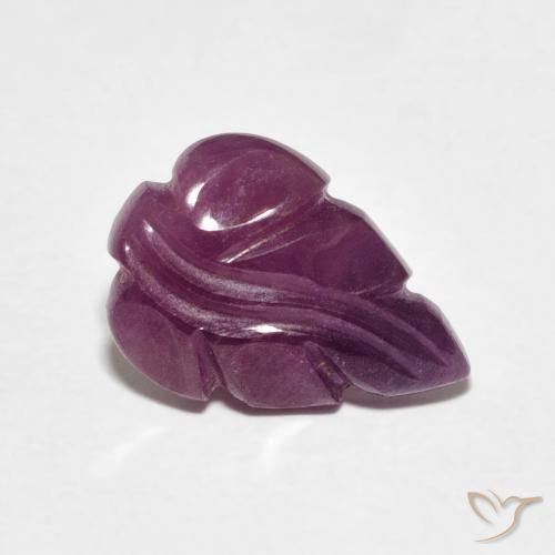 Rubis Violet rougeâtre naturelle Fantaisie, 2.77 ct, Opaque