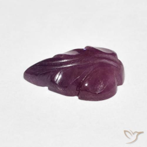 Rubis Violet rougeâtre naturelle Fantaisie, 2.77 ct, Opaque
