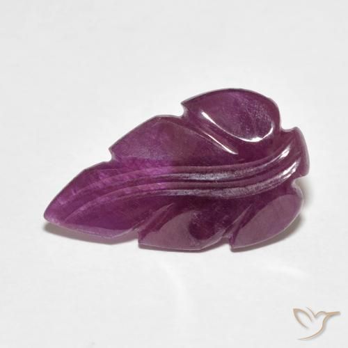 3.49ct Naturel Pourpre Sangria Rubis, Fantaisie, Opaque