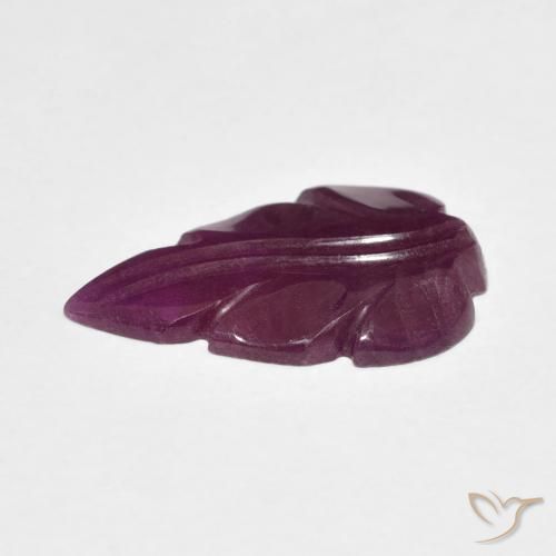 Rubis Pourpre Sangria naturelle Fantaisie, 3.49 ct, Opaque