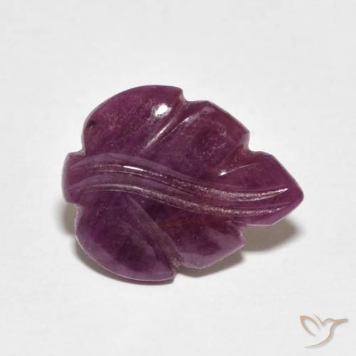 Rubis Violet rougeâtre naturelle Fantaisie, 2.63 ct, Opaque