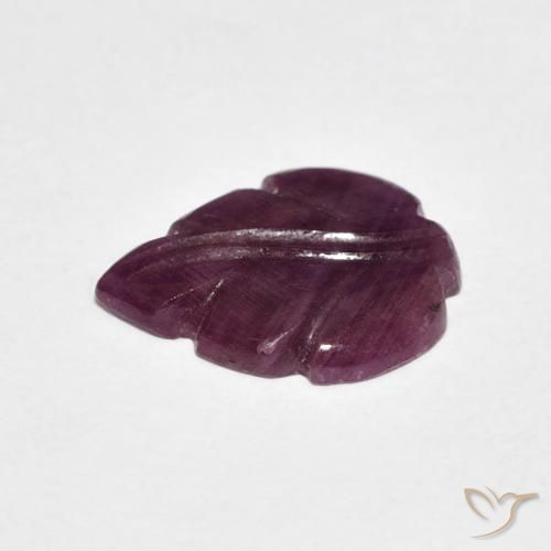 Rubis Violet rougeâtre naturelle Fantaisie, 2.63 ct, Opaque
