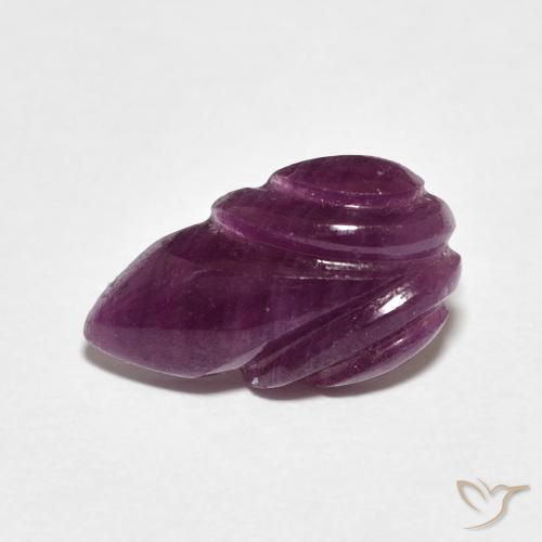 3.83ct Naturel Pourpre boysenberry Rubis, Fantaisie, Opaque