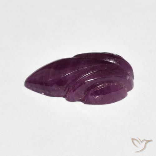 Rubis Pourpre boysenberry naturelle Fantaisie, 3.83 ct, Opaque
