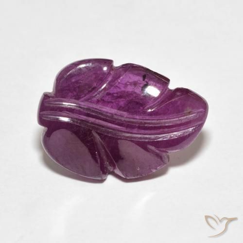 4.70ct Naturel Medium Dark-Purple Rubis, Fantaisie, Opaque
