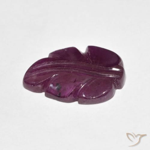 Rubis Medium Dark-Purple naturelle Fantaisie, 4.70 ct, Opaque
