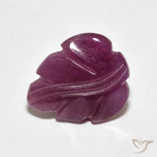 3.57ct Naturel Medium Dark-Purple Rubis, Fantaisie, Opaque