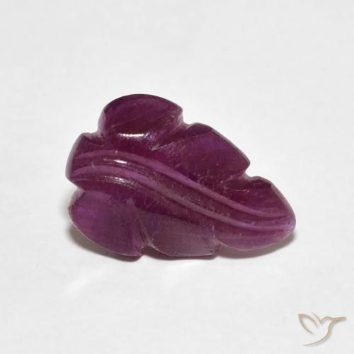 2.45ct Naturel Pourpre boysenberry Rubis, Fantaisie, Opaque