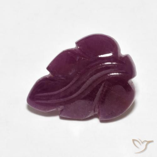 Rubis Medium Dark-Purple naturelle Fantaisie, 4.42 ct, Opaque