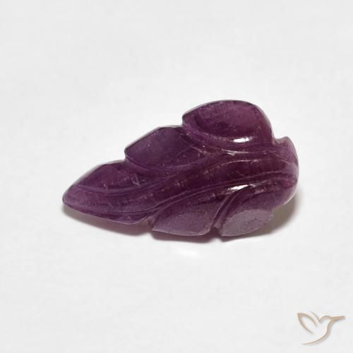 2.37ct Naturel Medium Dark-Purple Rubis, Fantaisie, Opaque