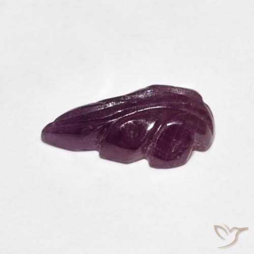 Rubis Medium Dark-Purple naturelle Fantaisie, 2.37 ct, Opaque