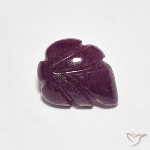 2.15ct Naturel Medium Dark-Purple Rubis, Fantaisie, Opaque