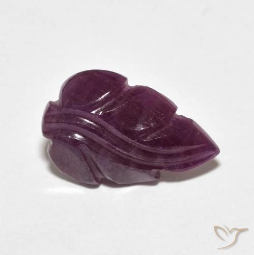 Rubis Medium Dark-Purple naturelle Fantaisie, 3.86 ct, Opaque