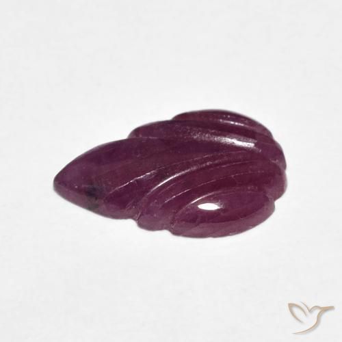 Rubis Medium Dark-Purple naturelle Fantaisie, 3.19 ct, Opaque