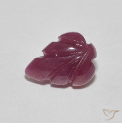 1.67ct Naturel Cramoisi profond Rubis, Fantaisie, Opaque