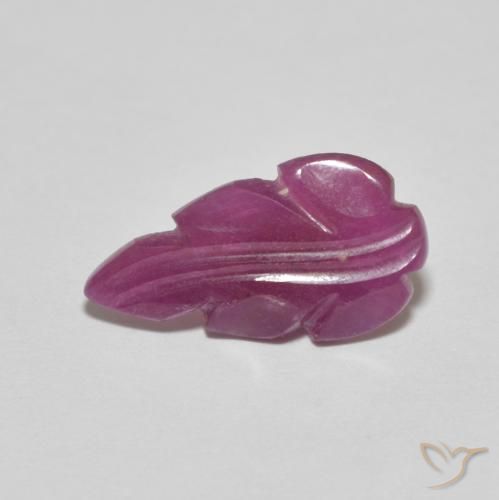 2.05ct Naturel Pourpre de baies roses Rubis, Fantaisie, Opaque