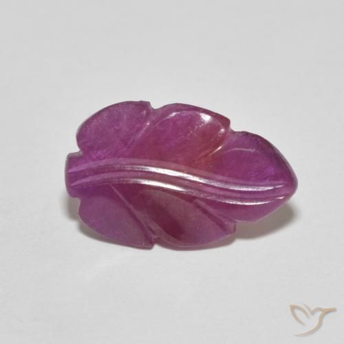 2.61ct Naturel Violet rougeâtre Rubis, Fantaisie, Opaque