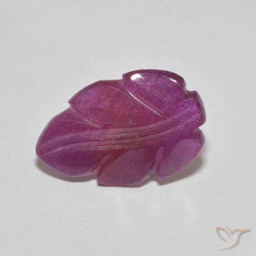Rubis Violet rougeâtre naturelle Fantaisie, 2.61 ct, Opaque