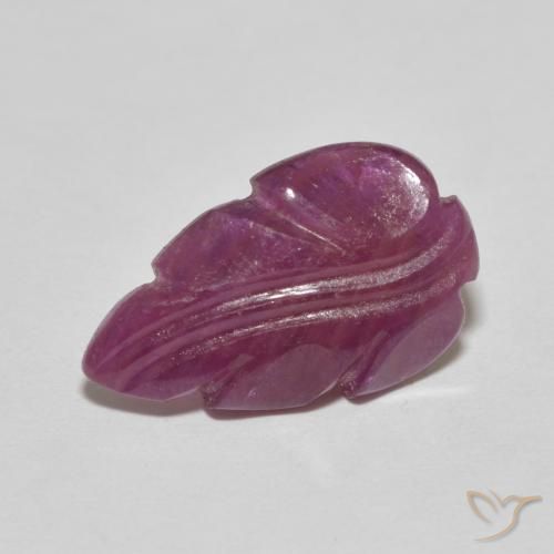 4.07ct Naturel Pourpre moyen Rubis, Fantaisie, Opaque