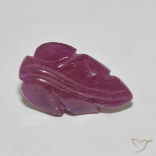 Rubis Pourpre moyen naturelle Fantaisie, 4.07 ct, Opaque