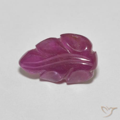 2.52ct Naturel Violet Rosâtre Rubis, Fantaisie, Opaque