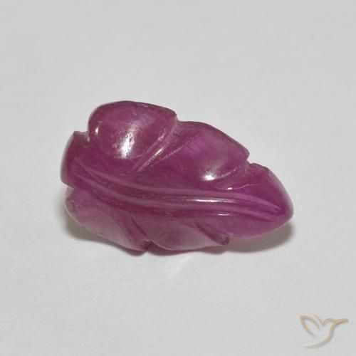 Rubis Violet Rosâtre naturelle Fantaisie, 2.52 ct, Opaque