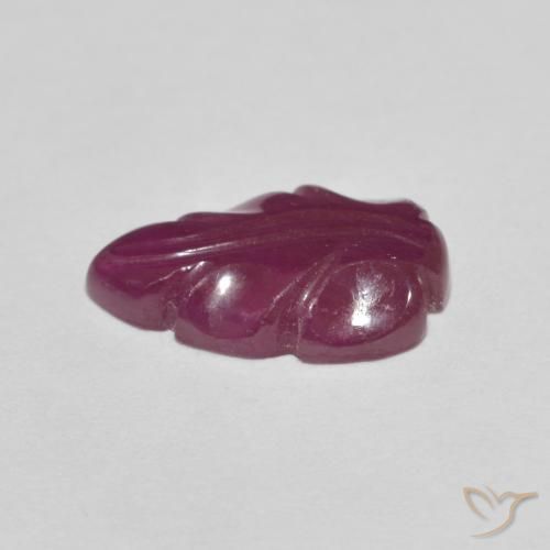Rubis Violet Rosâtre naturelle Fantaisie, 2.52 ct, Opaque