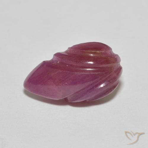 3.48ct Naturel Medium Dark-Purple Rubis, Fantaisie, Opaque