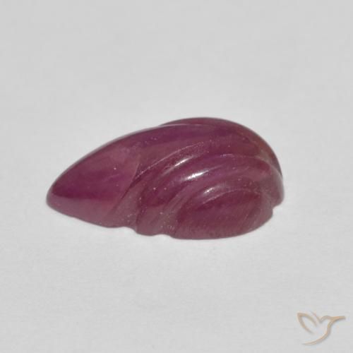 Rubis Medium Dark-Purple naturelle Fantaisie, 3.48 ct, Opaque