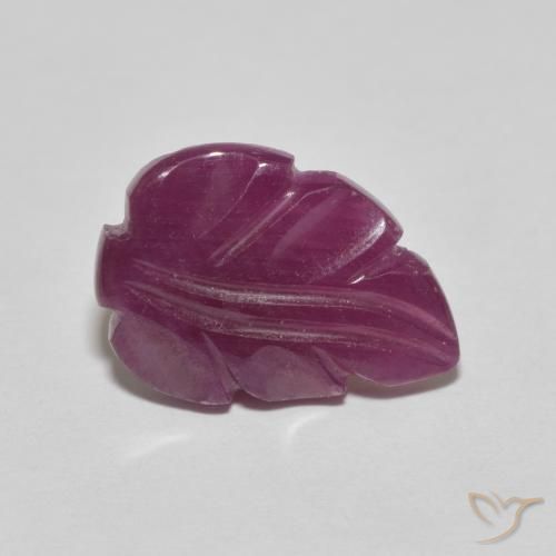 Rubis Violet rougeâtre naturelle Fantaisie, 4.95 ct, Opaque