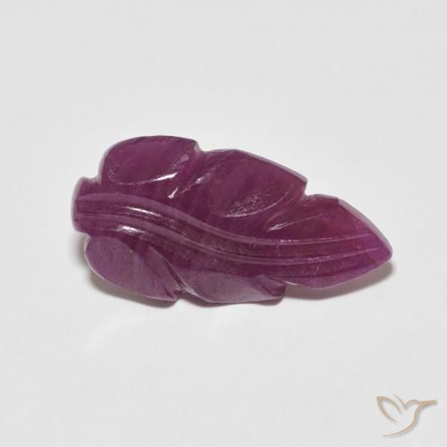Rubis Rouge foncé naturelle Fantaisie, 3.38 ct, Opaque