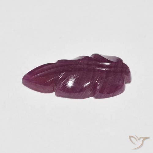 Rubis Rouge foncé naturelle Fantaisie, 3.38 ct, Opaque