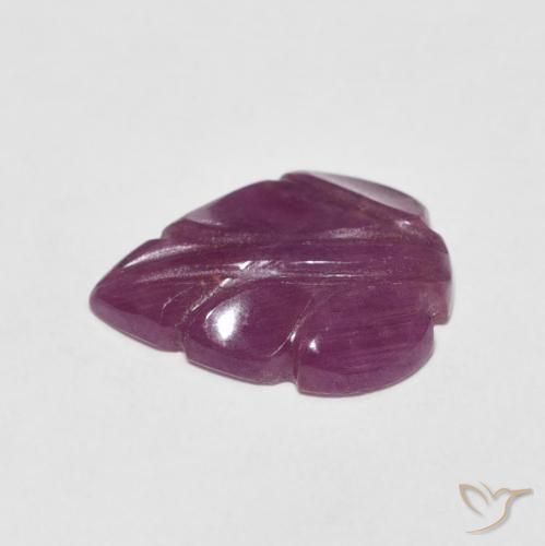 Rubis Rouge foncé naturelle Fantaisie, 3.36 ct, Opaque