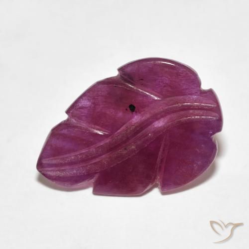 2.93ct Naturel Medium Dark-Purple Rubis, Fantaisie, Opaque