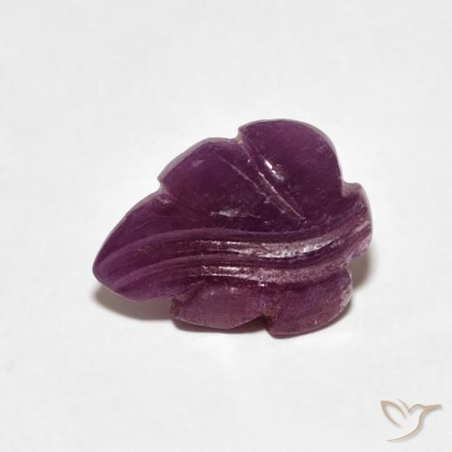 2.78ct Naturel Medium Dark-Purple Rubis, Fantaisie, Opaque