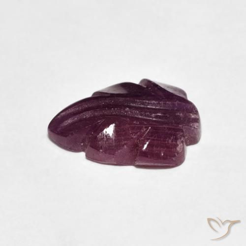 Rubis Medium Dark-Purple naturelle Fantaisie, 2.78 ct, Opaque