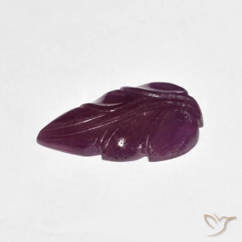 Rubis Medium Dark-Purple naturelle Fantaisie, 3.39 ct, Opaque