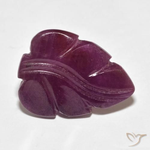 Rubis Medium Dark-Purple naturelle Fantaisie, 9.79 ct, Opaque