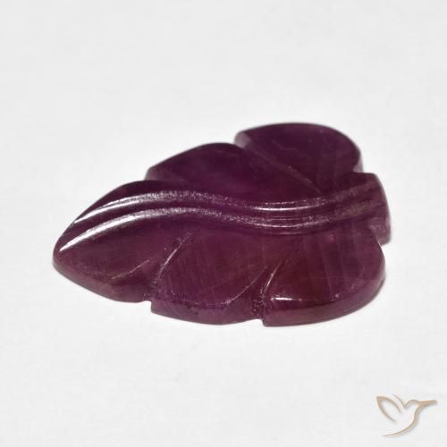 Rubis Medium Dark-Purple naturelle Fantaisie, 9.79 ct, Opaque