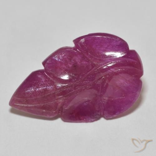 4.63ct Naturel Violet rougeâtre Rubis, Fantaisie, Opaque