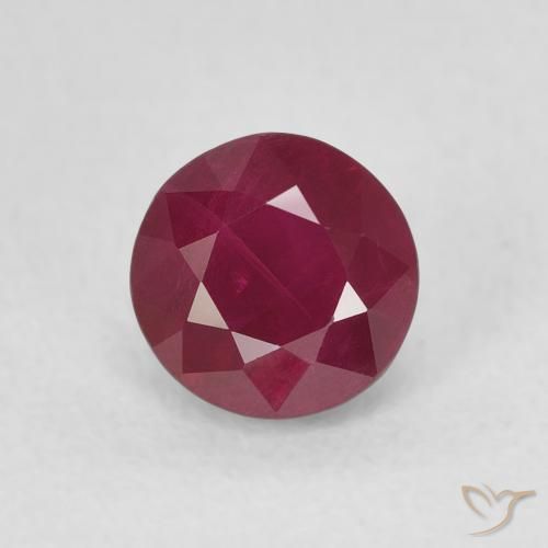 1.13ct Naturel Rouge foncé Rubis, Tour, VS-SI