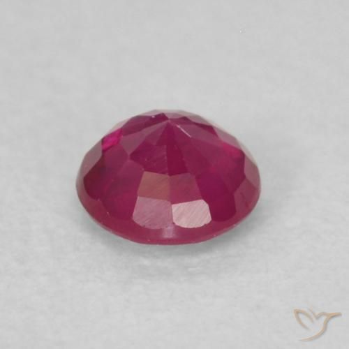 Rubis Rouge léger naturelle Tour, 0.22 ct, VS
