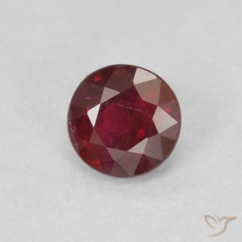 Rubis Vin rouge naturelle Tour, 0.30 ct, SI