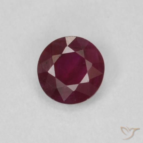 0.25ct Naturel Vin rouge Rubis, Tour, VS