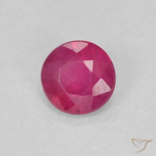 Rubis Rouge Rosâtre naturelle Tour, 0.29 ct, VS